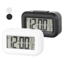 Kit 2 Mini Relógio Digital Sortido a Pilhas Luz Led Despertador Portátil Moderno p/ Mesa Escola Escritório Home Office Decoração Kit 2 Mini Relógio Digital Sortido a Pilhas Luz Led Despertador Portátil Moderno p/ Mesa Escola Escritório Home Office Decoração
