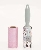 Kit 2 Mini Rolos Tira Pelos Gatos Glitter Marisa-04274