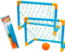 Kit 2 Mini Traves Futebol Infantil Criança Mini Gol Trave Bola Barato - Artoys