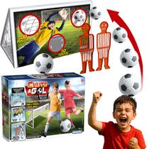 Kit 2 Mini Traves Infantil Golzinho Futebol C/ Bola Barreira