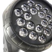 Kit 2 Mini Wash 18 Led 3W Maquina De Fumaça 3000W