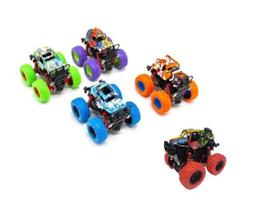 Kit 2 Miniatura Carrinho Monster Truck Pick Up Bigfoot Fricção