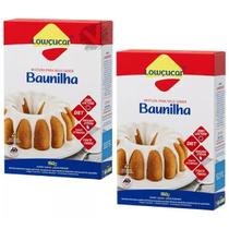 Kit 2 Mistura Bolo Baunilha Diet Zero Lactose Lowçucar 150g