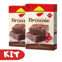Kit 2 Mistura Bolo Brownie Diet Zero Lactose Lowçucar 150g Kit 2 Mistura Bolo Brownie Diet Zero Lactose Lowçucar 150g