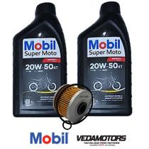 Kit 2 Mobil Sup Moto 4t 20w/50 + Filtro Oleo honda NX 400 Falcon Kit 2 Mobil Sup Moto 4t 20w/50 + Filtro Oleo honda NX 400 Falcon