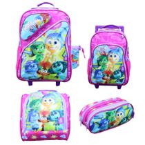 Kit 2 mochila escolar divertidamente com lancheira e estojo Kit 2 mochila escolar divertidamente com lancheira e estojo