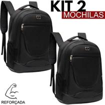 Kit 2 Mochilas Viagem Impermeável Reforçada Com Cabo