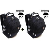 Kit 2 Mochilas Viagem Impermeável Reforçada Kit 2 Mochilas Viagem Impermeável Reforçada