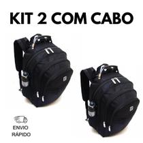 Kit 2 Mochilas Viagem Impermeável Reforçada - New Bag