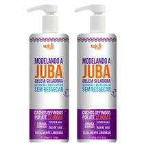 Kit 2 Modelando A Juba Widi Care Geleia Seladora Definição Dos Cachos 300g