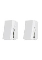 Kit 2 Modulo Interruptor Simples Branco Steck Stella 868010