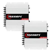 Kit 2 Módulo Taramps Ts 400x4 2 Ohms 400w Rms Amplificador Automotivo