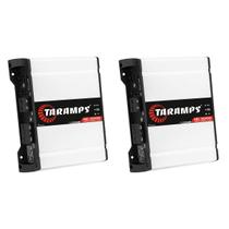 Kit 2 Modulos Taramps Hd3000 3000w 2 Ohms Automotivo 1 Canal