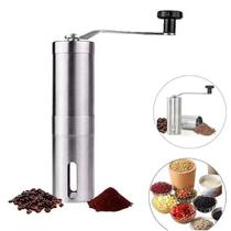 Kit 2 Moedor De Café Manual Triturador De Grãos Em Inox Kit 2 Moedor De Café Manual Triturador De Grãos Em Inox