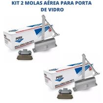 KIT 2 Molas Aérea P/ Porta De Vidro De 25 À 45kg Completa C/suporte