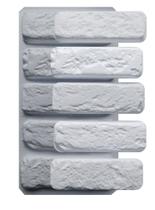 Kit 2 Moldes p/ placas de gesso e cimento 3d tijolinho rustc