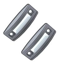 Kit 2 Moldura Arremate Do Banco Palio Strada Doblo