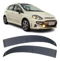 Kit 2 Moldura Churrasqueira Parabrisa Fiat Punto 2008 A 2017