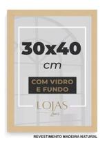 Kit 2 Molduras 30x40cm Vidro Certificado Diploma Fotografia - Preto Kit 2 Molduras 30x40cm Vidro Certificado Diploma Fotografia - Preto
