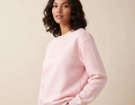 Kit 2 Moletom Flanelado Gola Careca Sem Capuz Blusa De Frio