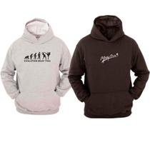 KIT 2 Moletom Ragor Algodão Flanelado Luta Muay Thai