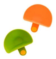 Kit 2 Molheiras Clip Molhos Ketchup Mostarda Acoplável Prato Kit 2 Molheiras Clip Molhos Ketchup Mostarda Acoplável Prato