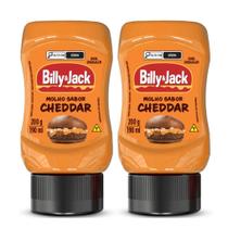 Kit 2 Molho Billy & Jack Cheddar 200g