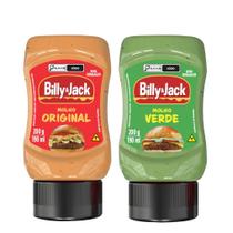 Kit 2 Molho Billy & Jack Original e Verde 200g