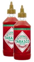 Kit 2 Molho De Pimenta Sriracha 256Ml 300G - Tabasco