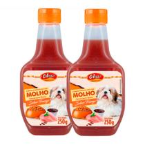 Kit 2 Molho Especial para Ração de Cachorro Colosso Sabor Frango 250g