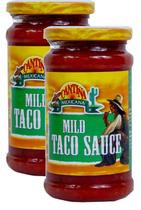 Kit 2 molho taco suave mild taco sauce cantina mexicana 220g