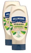 kit 2 Molho Tipo Maionese Vegano Hellmann's Squeeze 335g kit 2 Molho Tipo Maionese Vegano Hellmann's Squeeze 335g
