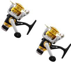Kit 2 Molinete Pesca Albatroz Fishing Micro Ultra Light Andorinha Kit 2 Molinete Pesca Albatroz Fishing Micro Ultra Light Andorinha