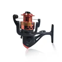 Kit 2 Molinete Pesca Profissional 10 Rolamentos Haojia Gm4000 Abs