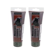 Kit 2 Montana Massa Madeira P/ Calafetar Cor Ipê 220g Kit 2 Montana Massa Madeira P/ Calafetar Cor Ipê 220g