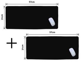 Kit 2 Mouse Pad Gamer para PC e Note 570 X 310mm Entrega imediata