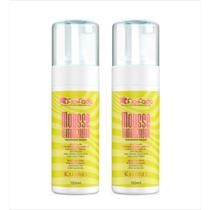 Kit 2 Mousse Texturizador Espuma Para Cabelos e Texturizador Fibras Fio De Fada 150ml Kit 2 Mousse Texturizador Espuma Para Cabelos e Texturizador Fibras Fio De Fada 150ml