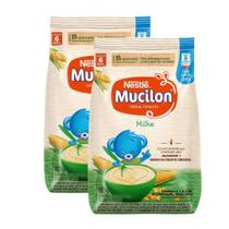 Kit 2 Mucilon Milho Cereal Infantil Sachê 180g Kit 2 Mucilon Milho Cereal Infantil Sachê 180g