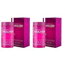 Kit 2 Mulher A - Z + Coenzima Q10 E Colágeno 60 Caps. Good Vit