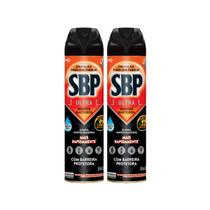 Kit 2 Multi-inseticidas Aerossol Rasteiros Ultra Sbp 380ml