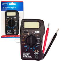 Kit 2 Multímetro Medidor Digital Portátil De Bolso Kp-Aa031