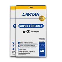 Kit 2 Multivitamínico Homem Lavitan 60 Comprimidos Kit 2 Multivitamínico Homem Lavitan 60 Comprimidos