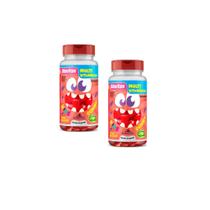 Kit 2 Multivitaminico Kids 2x30 Gummys Sabor Framboesa Unilife Kit 2 Multivitaminico Kids 2x30 Gummys Sabor Framboesa Unilife