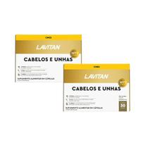 Kit 2 Multivitamínico Lavitan Cabelos E Unhas Com 60 Cápsulas Kit 2 Multivitamínico Lavitan Cabelos E Unhas Com 60 Cápsulas