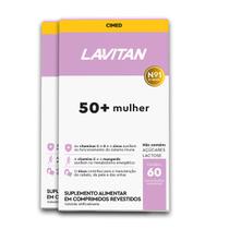 Kit 2 Multivitamínico Mulher 50+ Lavitan 60 Comprimidos Kit 2 Multivitamínico Mulher 50+ Lavitan 60 Comprimidos