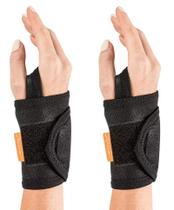 Kit 2 Munhequeiras Ajustáveis Neoprene Hidrolight