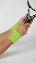 Kit 2 Munhequeiras de Pulso Fitness Verde Kit 2 Munhequeiras de Pulso Fitness Verde