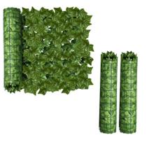 Kit 2 Muro Inglês Jardim Vertical Artificial 2x1 Metros