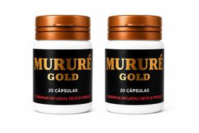 Kit 2 Mururé Gold com 20 Cápsulas Suplemento Alimentar Kit 2 Mururé Gold com 20 Cápsulas Suplemento Alimentar
