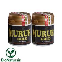 Kit 2 Mururé Gold Original 20 Caps Suplemento Nutricional Natural